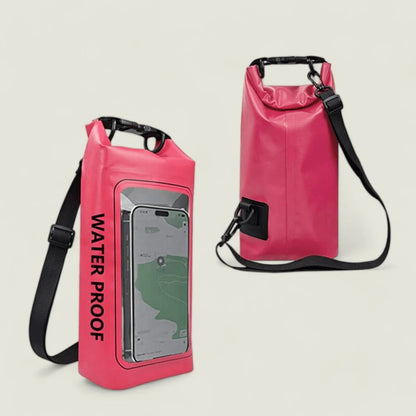 Universal Dry Bag Case for Smartphones up to 7 Inches - Waterproof Pouch for Swimming and Kayaking