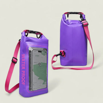 Universal Dry Bag Case for Smartphones up to 7 Inches - Waterproof Pouch for Swimming and Kayaking