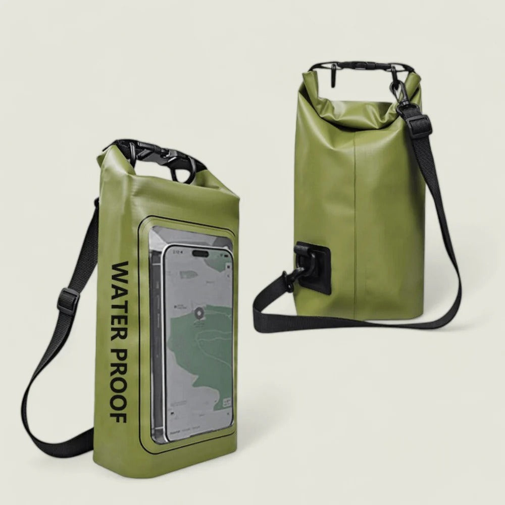 Universal Dry Bag Case for Smartphones up to 7 Inches - Waterproof Pouch for Swimming and Kayaking