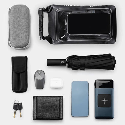 Universal Dry Bag Case for Smartphones up to 7 Inches - Waterproof Pouch for Swimming and Kayaking