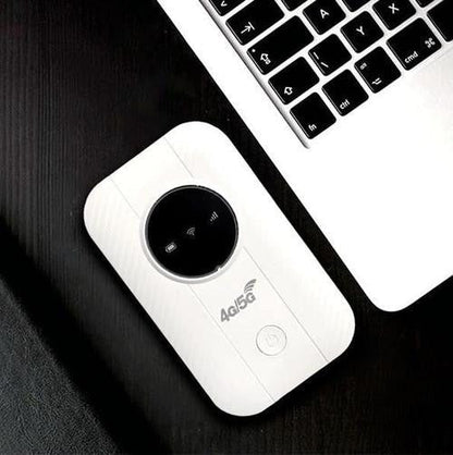 Compact 5G Travel Router with 150 Mbps Speed and USB Charger
