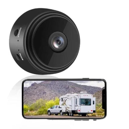High-Definition Wireless Rearview Camera with 360° Mount and Night Vision