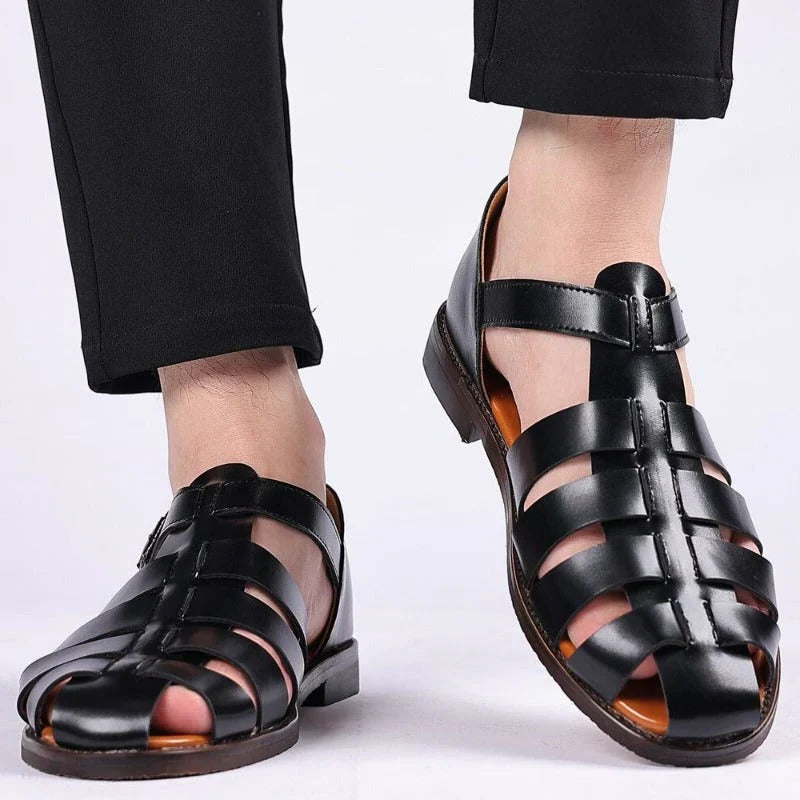 Comfort-Focused Open Toe Sandals with Custom Fit Straps