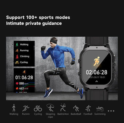 5ATM Swim Smartwatch with Fitness Tracker and Bluetooth Calling for All