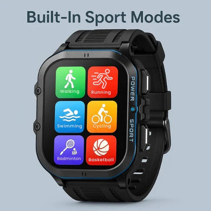 5ATM Swim Smartwatch with Fitness Tracker and Bluetooth Calling for All