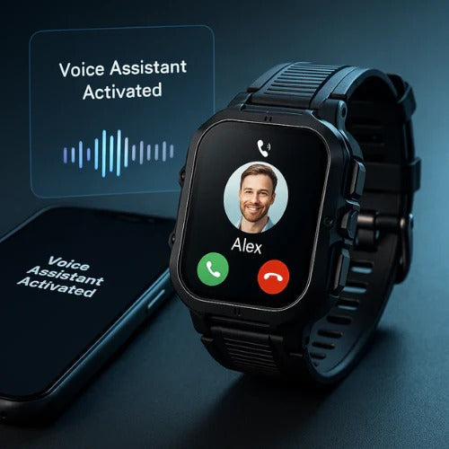 5ATM Swim Smartwatch with Fitness Tracker and Bluetooth Calling for All
