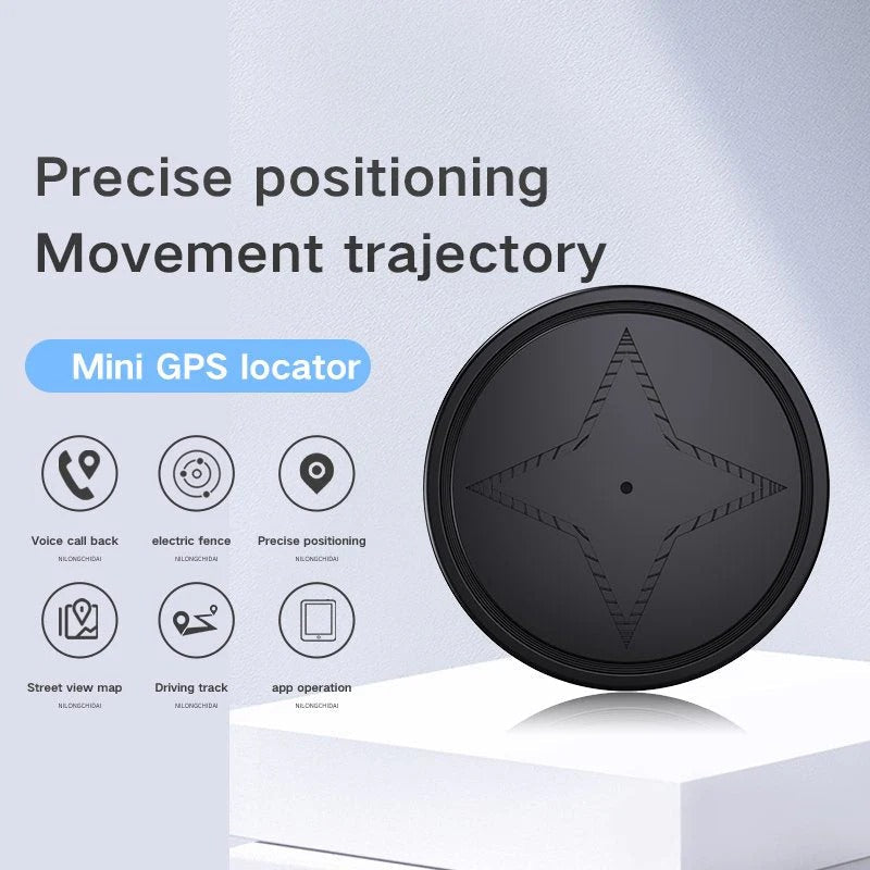 Compact Magnetic GPS Locator with 30-Day Battery Life and 4G Tracking