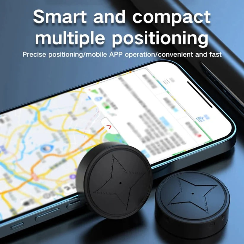 Compact Magnetic GPS Locator with 30-Day Battery Life and 4G Tracking