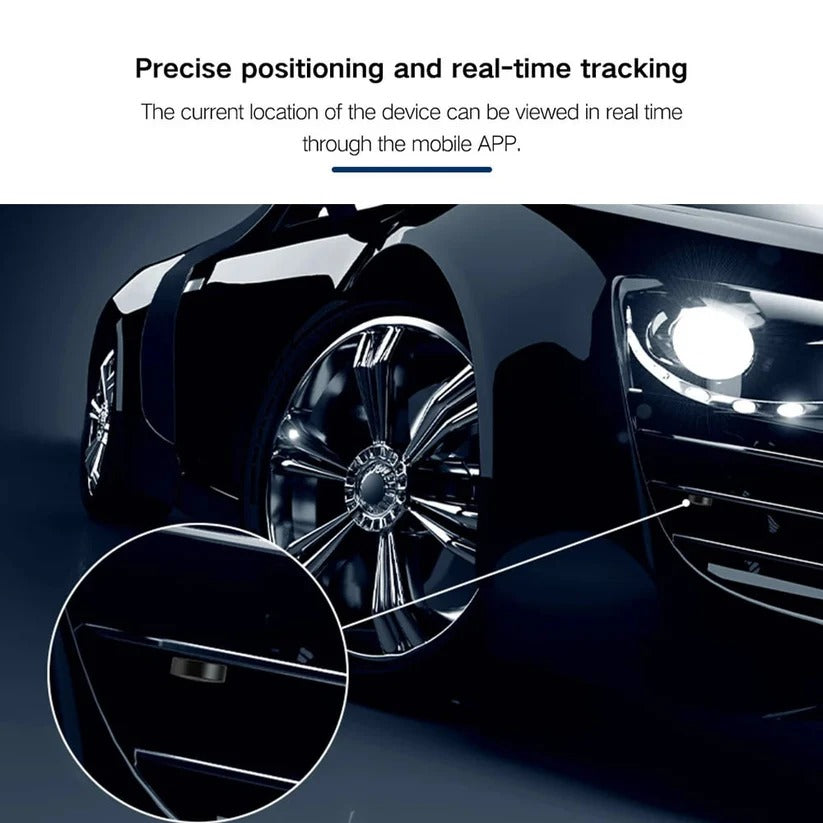 Compact Magnetic GPS Locator with 30-Day Battery Life and 4G Tracking