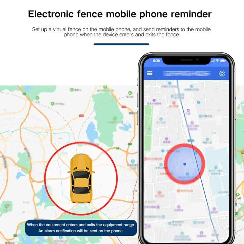 Compact Magnetic GPS Locator with 30-Day Battery Life and 4G Tracking