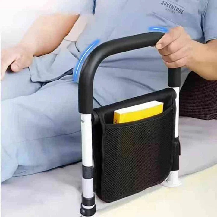 Stable Bedside Support Handle with Comfortable Grip