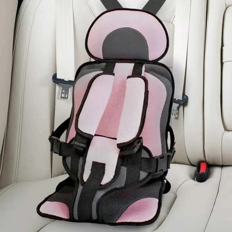 Child Car Seat Booster with Adjustable Harness and Cooling Mesh