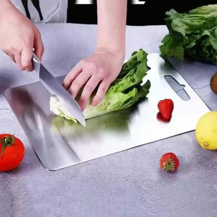 Versatile Kitchen Cutting Board with Stain-Resistant Surface