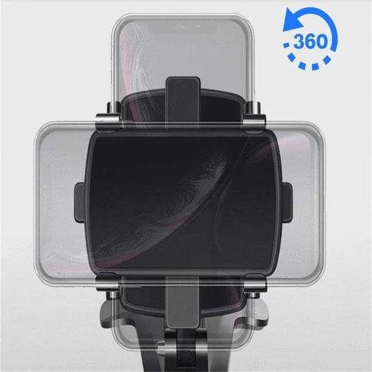 Versatile 360-Degree Car Phone Mount for Safe Navigation