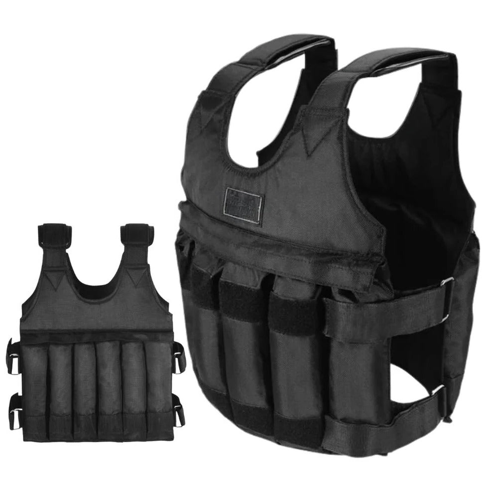 Customizable Weighted Training Vest – Up to 110 lb Capacity