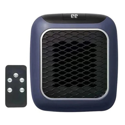 Compact 800W Ceramic Heater with LED Display and Timer