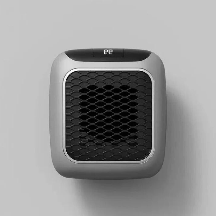Electric Ceramic Heater 800W with Digital Thermostat & 12-Hour Timer