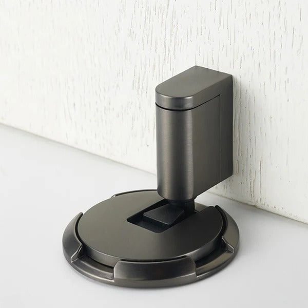 Dual Mount Door Stop with Zinc Alloy Build – Adjustable Design