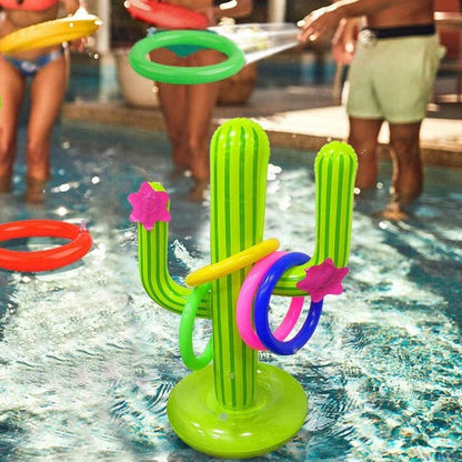 Bouncing Cactus Poolside Ring Toss Adventure