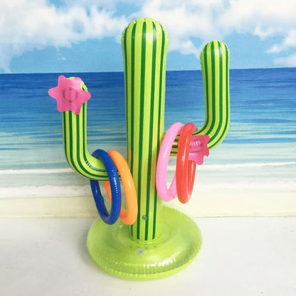 Bouncing Cactus Poolside Ring Toss Adventure