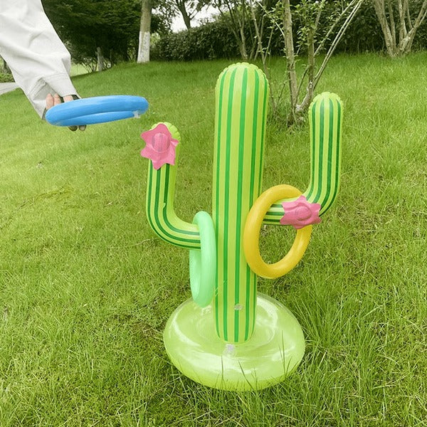 Bouncing Cactus Poolside Ring Toss Adventure