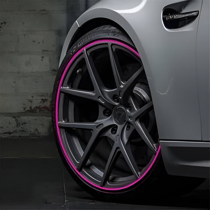 Universal Wheel Edge Shield Strip with Strong Adhesive - 8 Meters