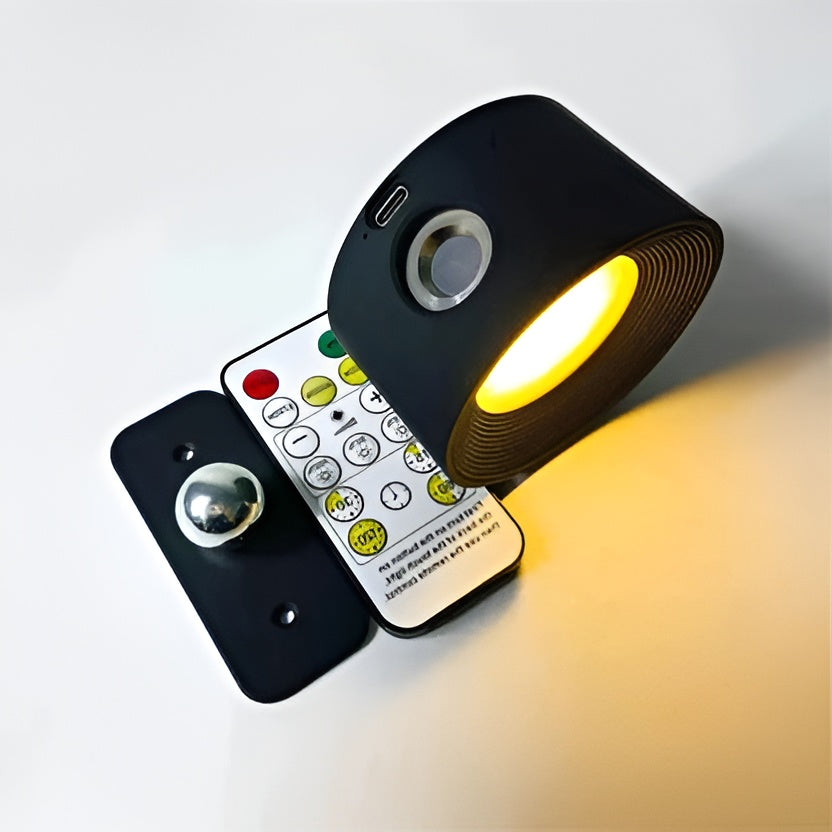 Touch Control LED Wall Lamp with Adjustable Brightness and 3 Color Options
