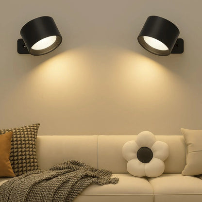 Touch Control LED Wall Lamp with Adjustable Brightness and 3 Color Options