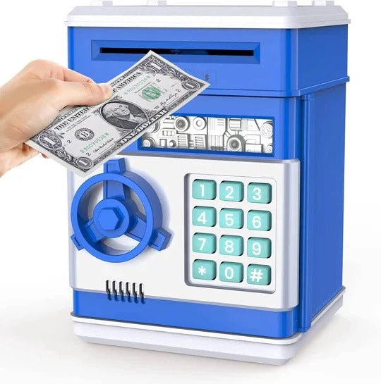 Smart Savings Vault for Kids with Auto Bill Ingestion and Dual Security