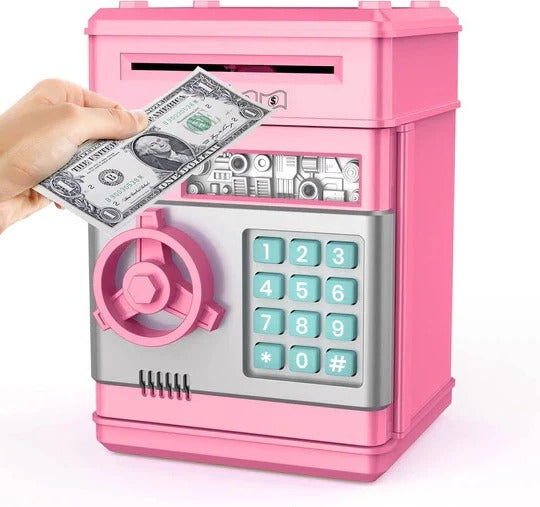 Smart Savings Vault for Kids with Auto Bill Ingestion and Dual Security