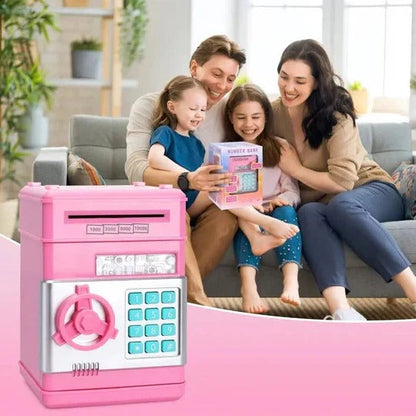 Smart Savings Vault for Kids with Auto Bill Ingestion and Dual Security