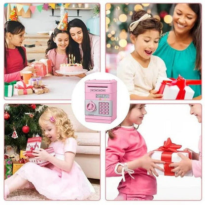 Smart Savings Vault for Kids with Auto Bill Ingestion and Dual Security
