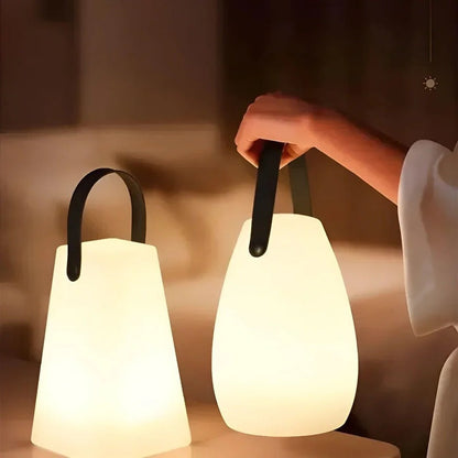 Portable LED Lamp with Rechargeable Battery and Waterproof Design
