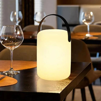 Portable LED Lamp with Rechargeable Battery and Waterproof Design