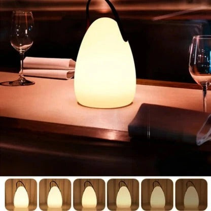 Portable LED Lamp with Rechargeable Battery and Waterproof Design