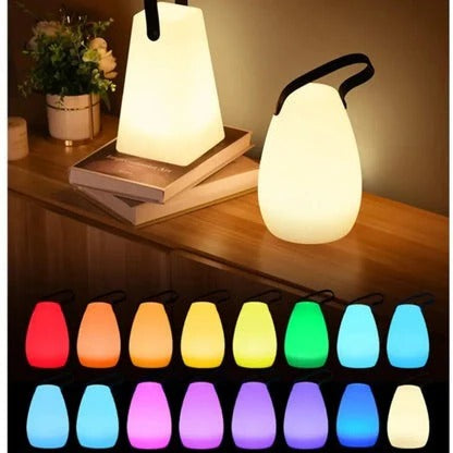 Portable LED Lamp with Rechargeable Battery and Waterproof Design