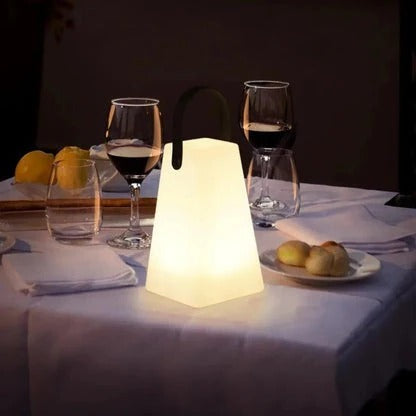 Portable LED Lamp with Rechargeable Battery and Waterproof Design