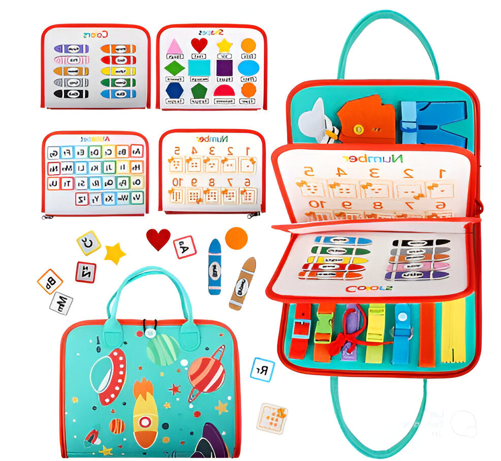 Interactive Sensory Activity Board for Engaging Play