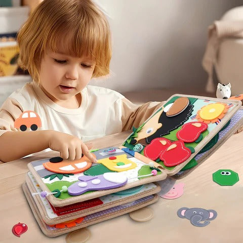 Engaging Texture Adventure Book for Curious Toddlers