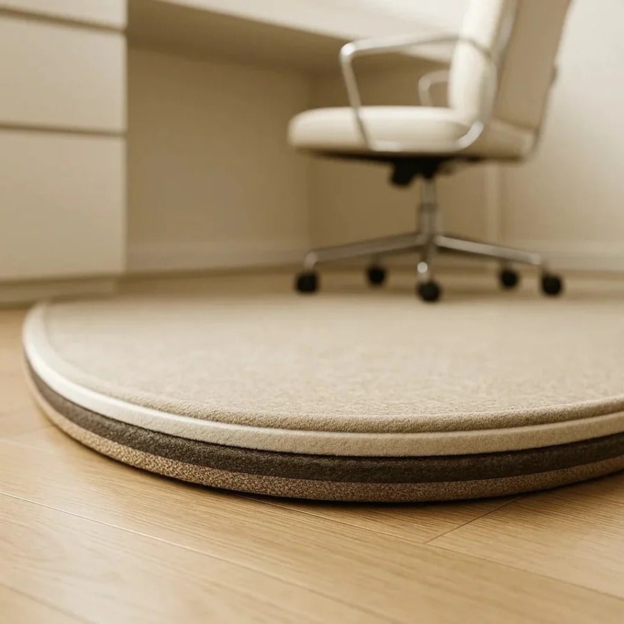 Durable Chair Mat for Smooth Movement on Hard Surfaces, 35x24 in