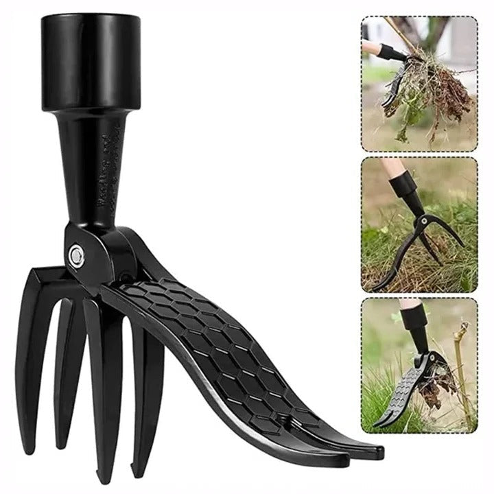Detachable Design Weed Puller with Stainless Steel Tip for Easy Use