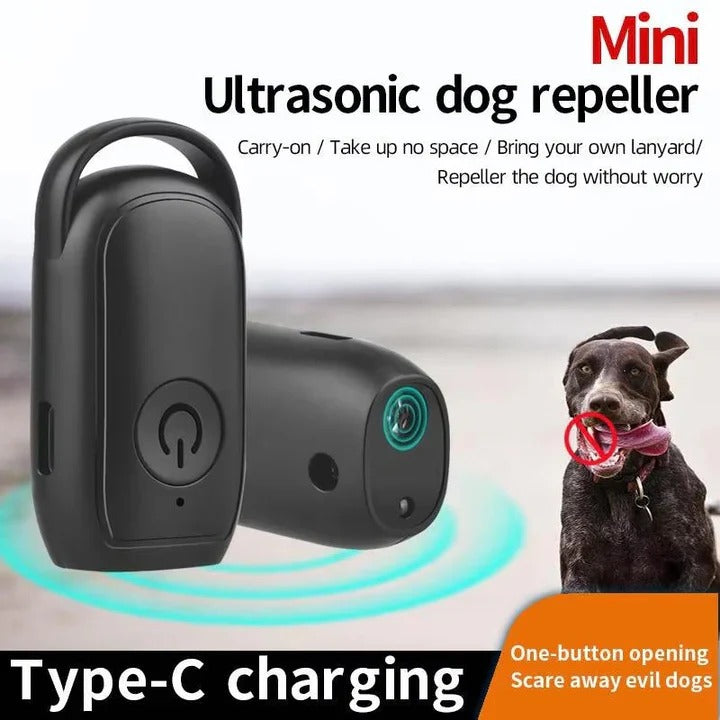 Pocket-Sized Canine Deterrent with 10-Yard Range and Simple Control