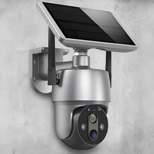 All-Weather Solar Security Camera with 360-Degree View