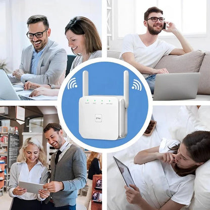 Powerful WiFi Extender with 300 Mbps Speed & 300m Coverage