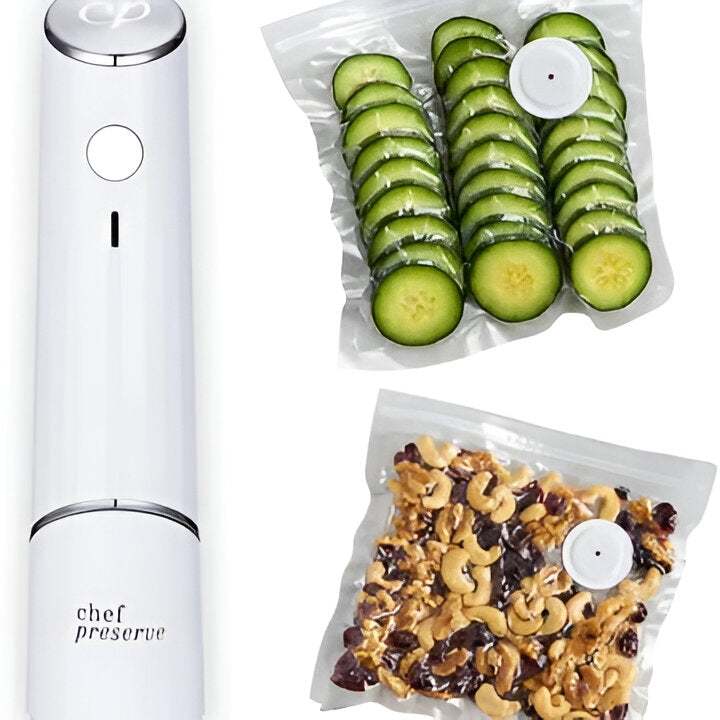 SmartSeal Pro: Rechargeable Vacuum Sealer with One-Touch Operation