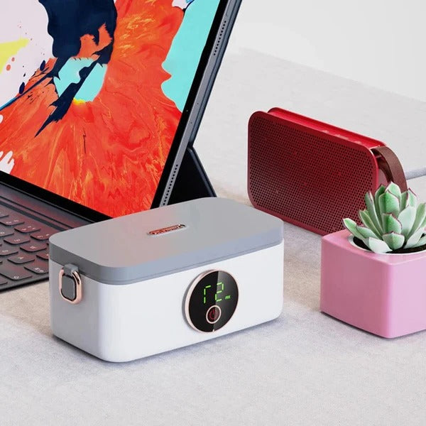 Portable Food Warmer with Rechargeable 16000mAh Battery for Work and Travel