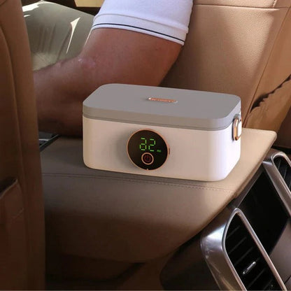 Portable Food Warmer with Rechargeable 16000mAh Battery for Work and Travel