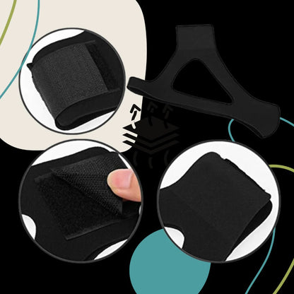 Adjustable Anti-Snoring Chin Strap for Sleep Apnea Relief – Breathable Jaw Support for Adults