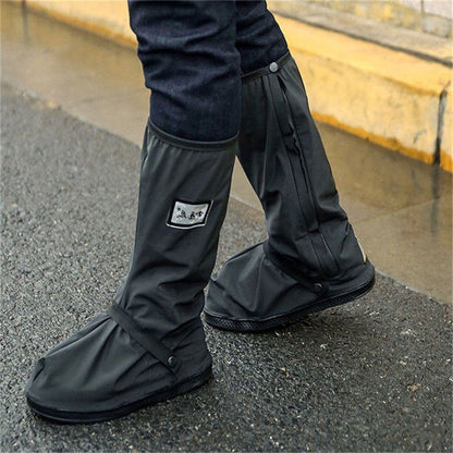 Reusable Waterproof Shoe Covers for Rain and Mud, Anti-Slip, Sizes S to XL