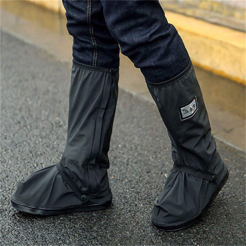 Reusable Waterproof Shoe Covers for Rain and Mud, Anti-Slip, Sizes S to XL